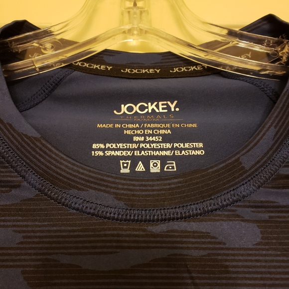 Jockey Long Sleeve Crew Sport Thermal Top - Picture 2 of 3